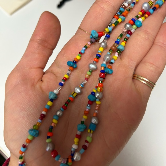 Handmade Summer Necklace Stack - Picture 2 of 4